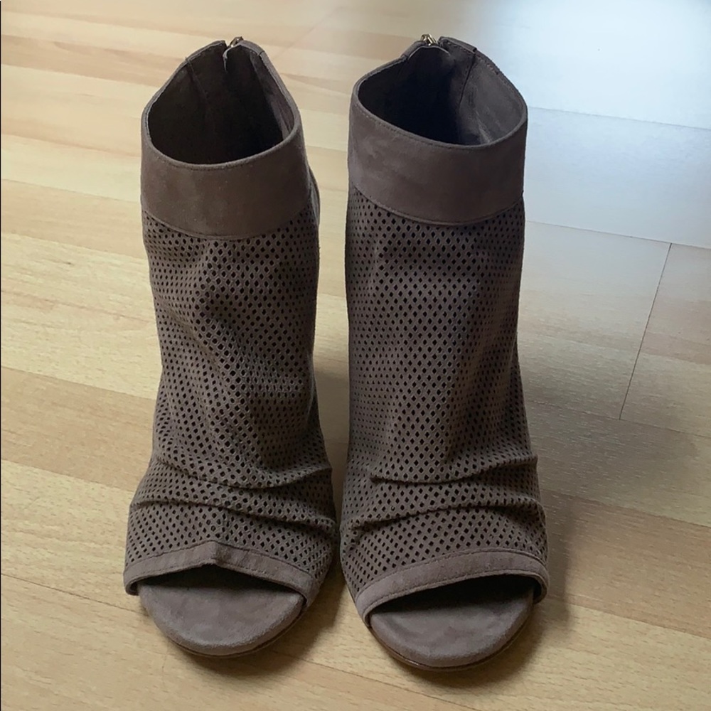 Vince Camuto Open-Toe Ankle Heel Bootie